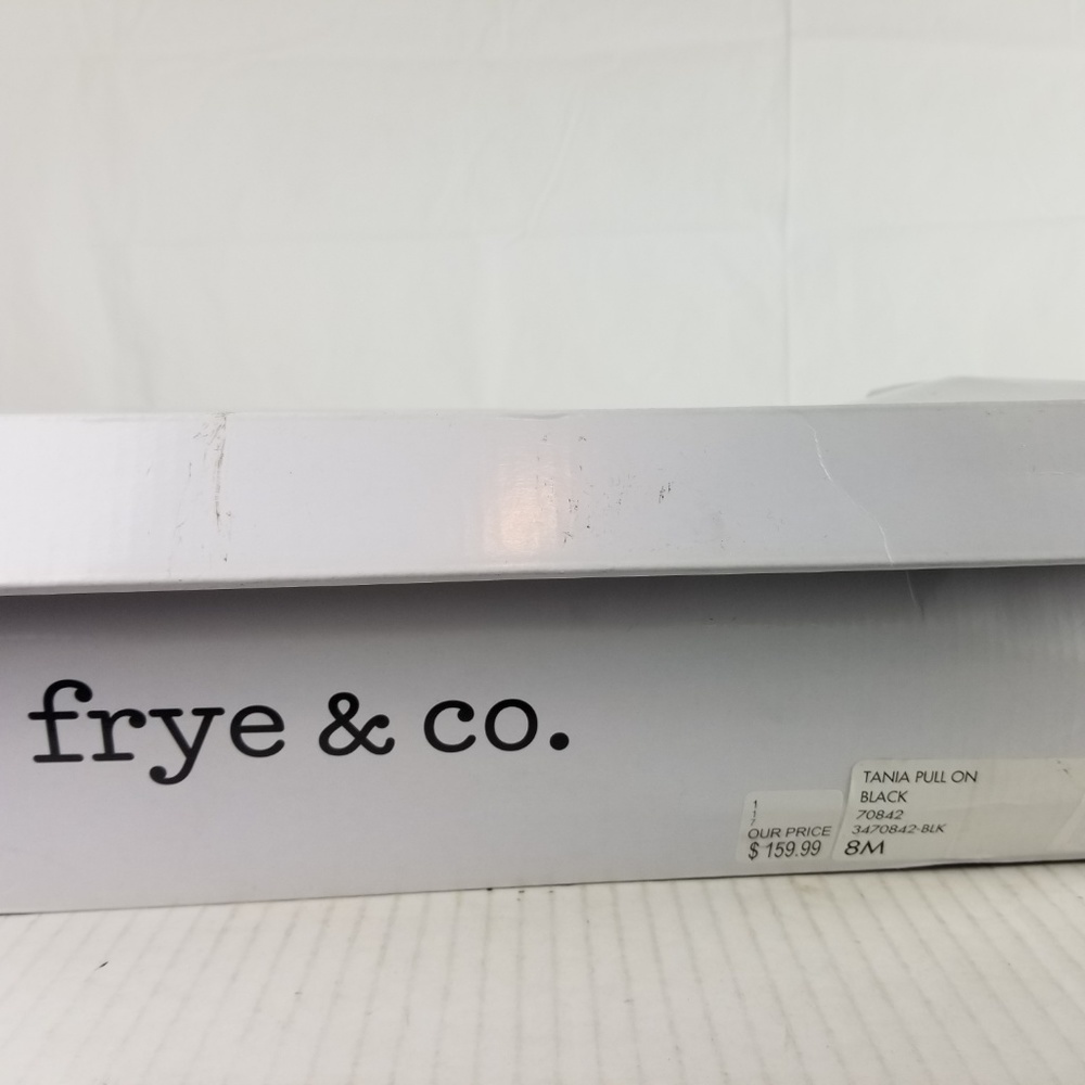 NIB Frye Sz 8 Black Leather Tall Boots $160 - Picture 8 of 8